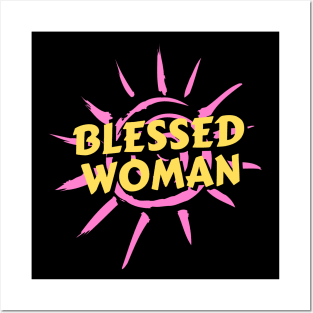 Blessed Woman | Christian Woman Posters and Art